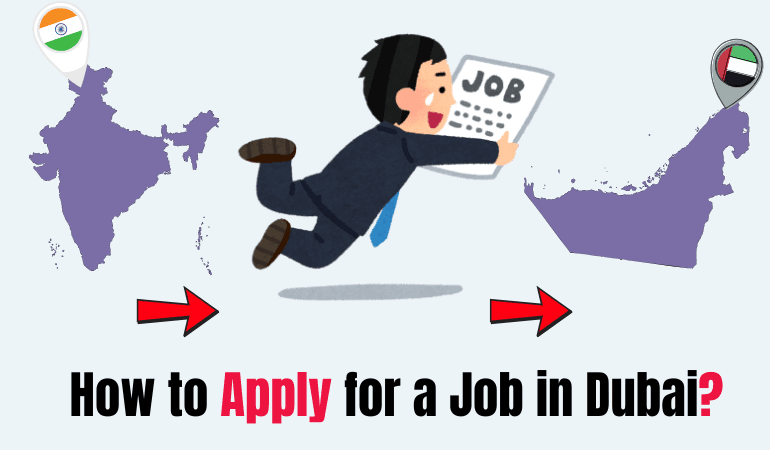 how to apply for a job in dubai from india
