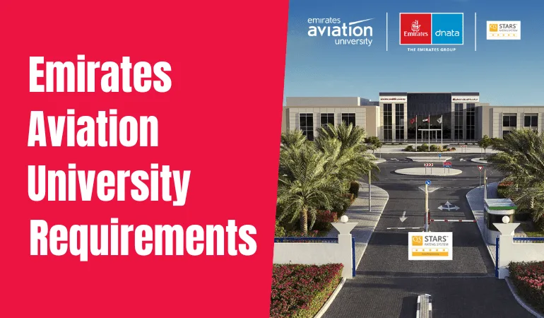 emirates aviation university admission requirements