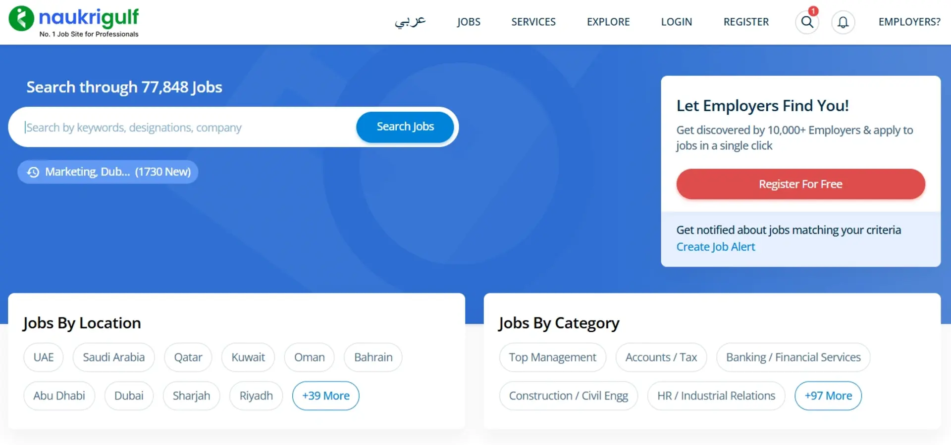 naukrigulf job site
