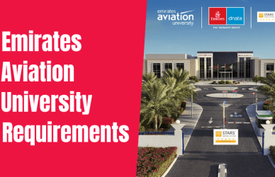 emirates aviation university admission requirements